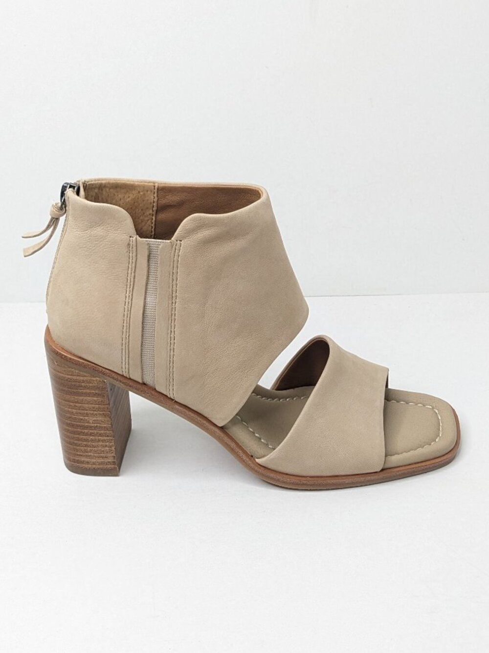 Sofft Sinclair Heeled Sandals Tan Leather Womens 9